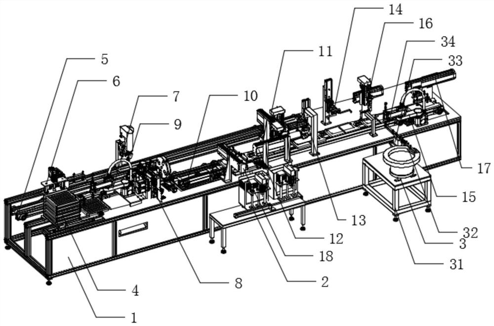 Automatic assembling mechanism for reverse boards of indication boards