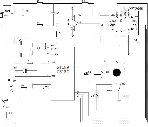 Intelligent anti-dry-burning alarm system for gas stove