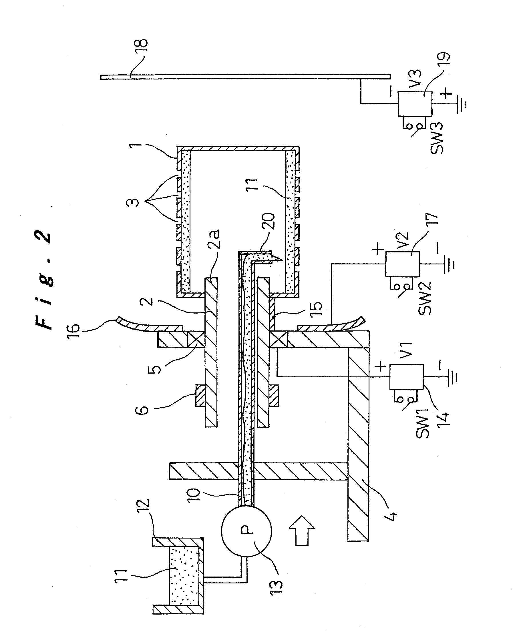 Method and apparatus for producing nanofibers and polymer web