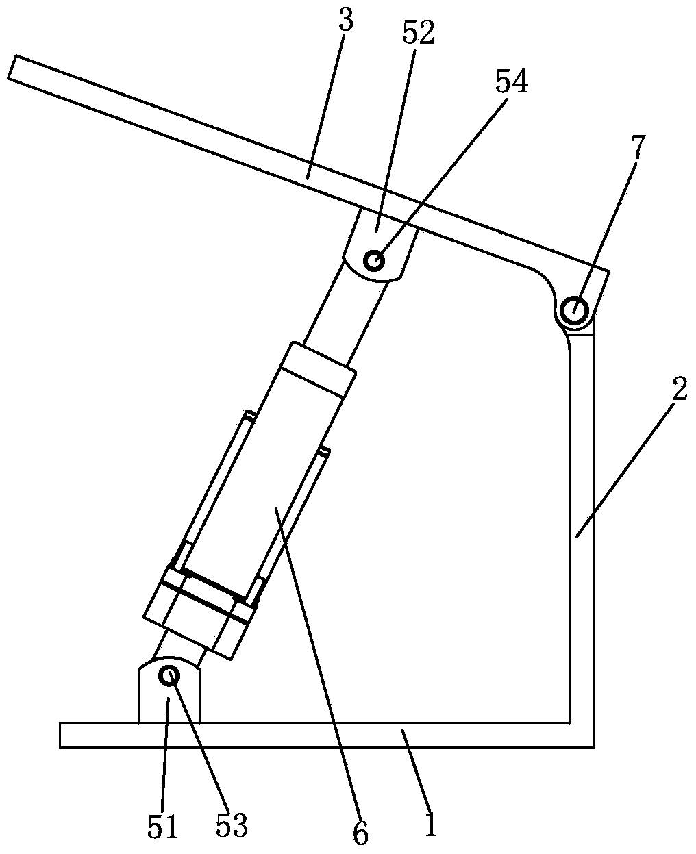 Lever positioning technique treatment adjusting device