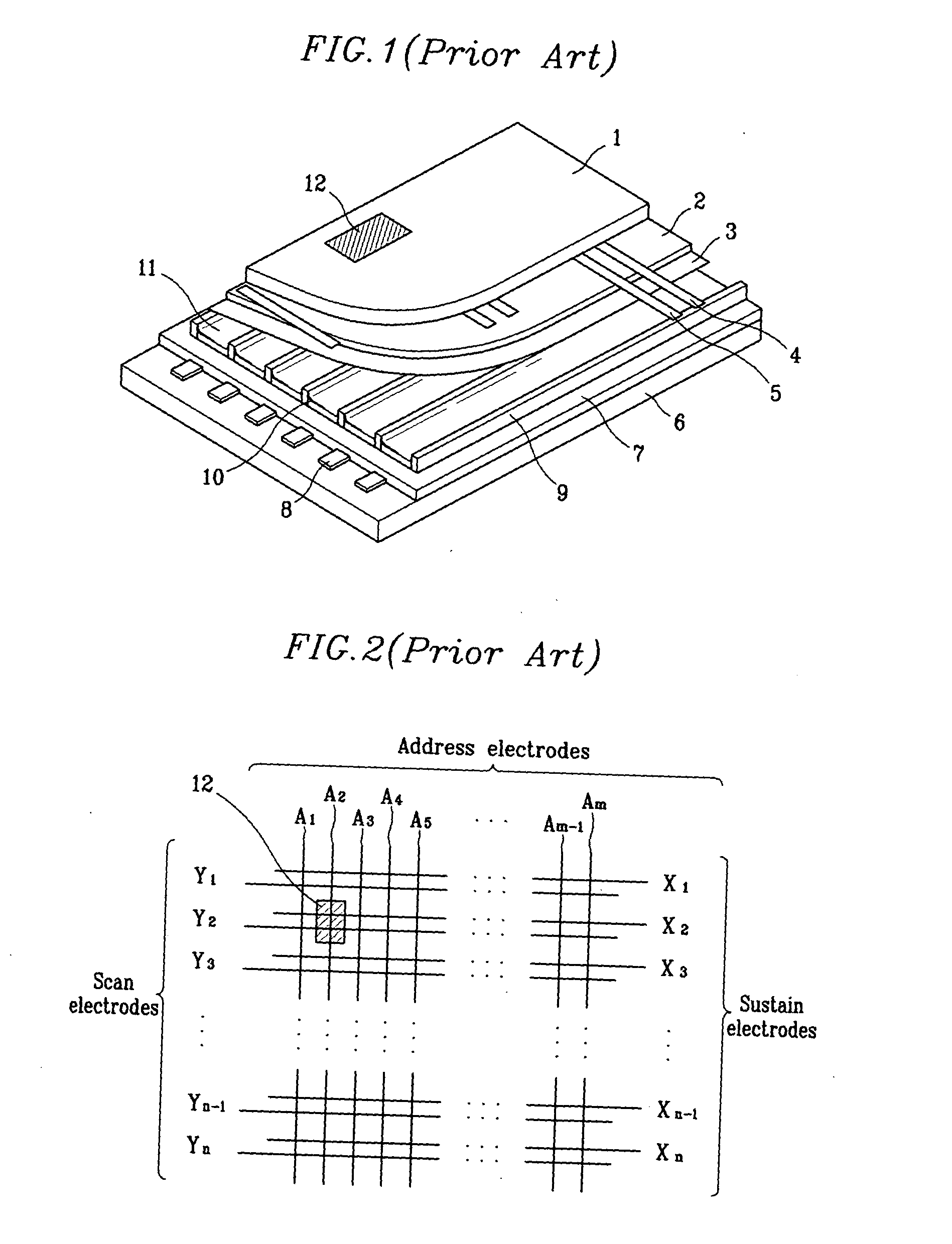 Plasma display panel driving device and method