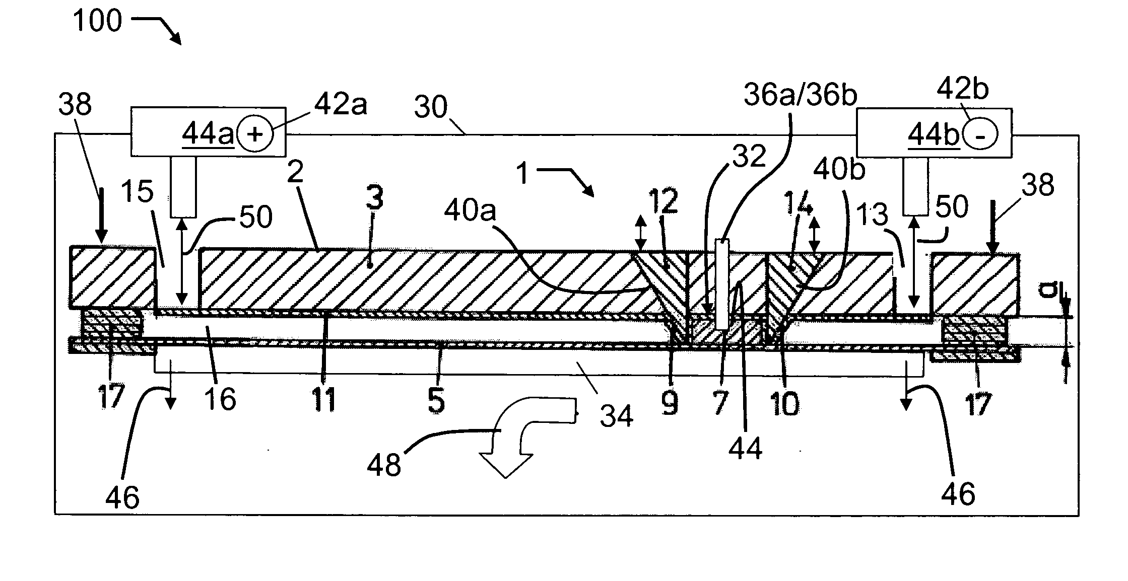 Integrated two-dimensional gel electrophoresis