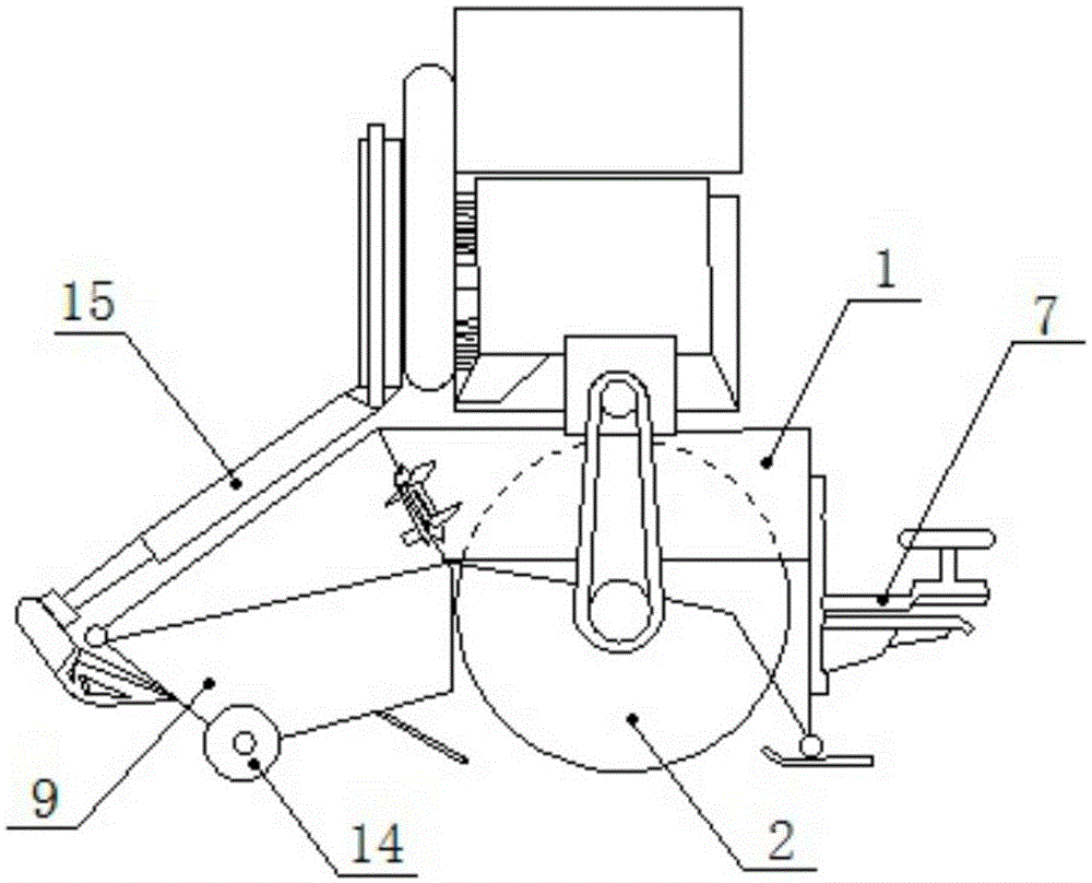 Engineering pavement sweeping machine