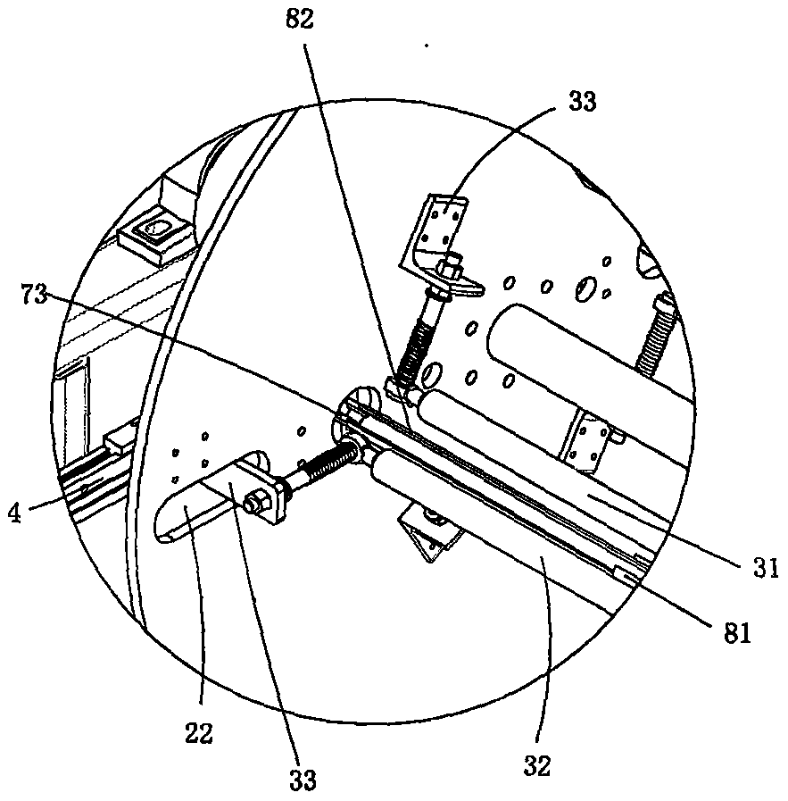 Yoga mat winding device