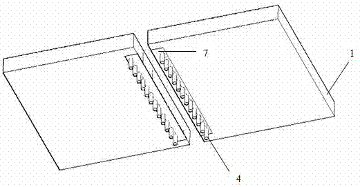 Precast constructional double-dovetailed steel-concrete combined beam in adoption of stud connection