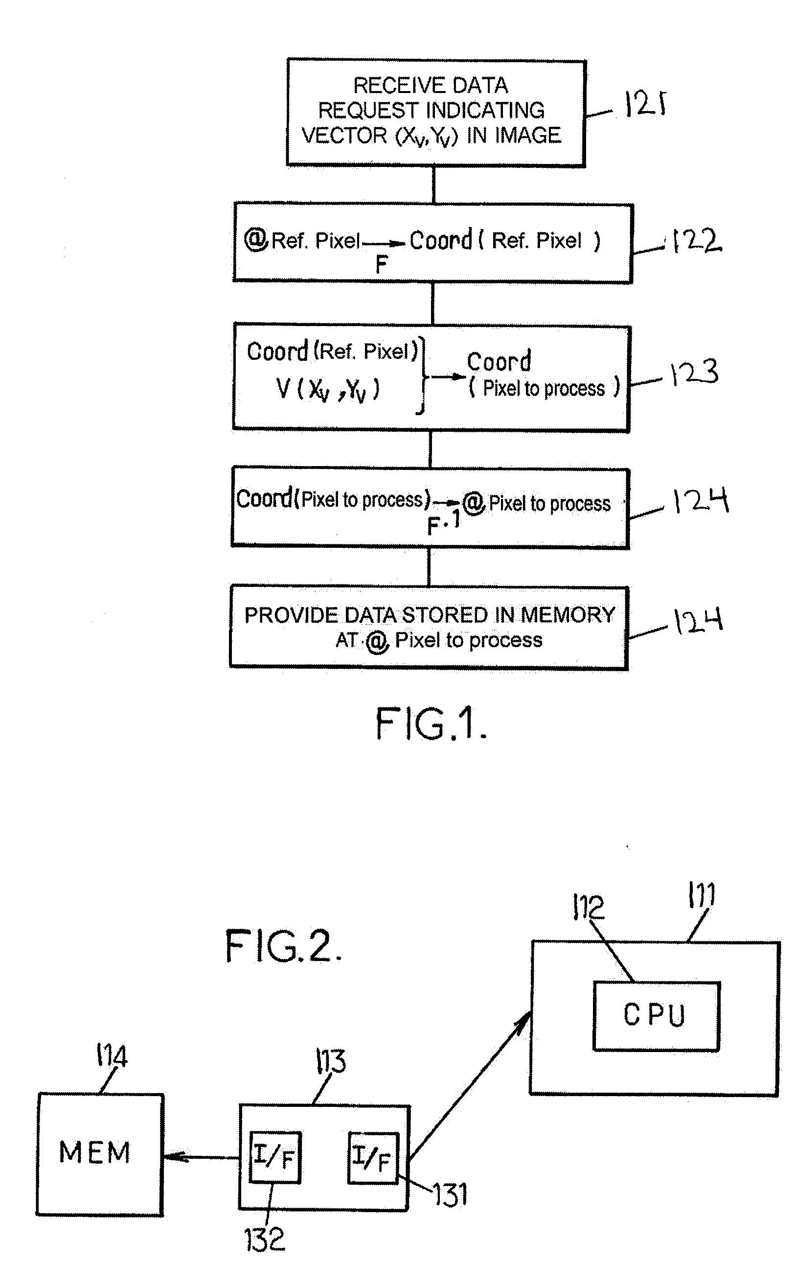 Data management for image processing