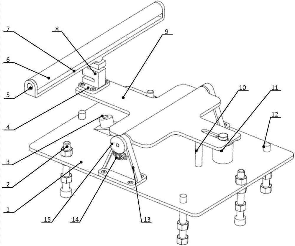 Lever counter weight type gravity compensation device