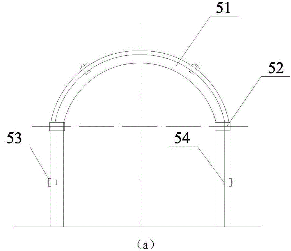 U-shaped steel composite support structure for deep dynamic pressure soft rock roadway and construction method of U-shaped steel composite support structure