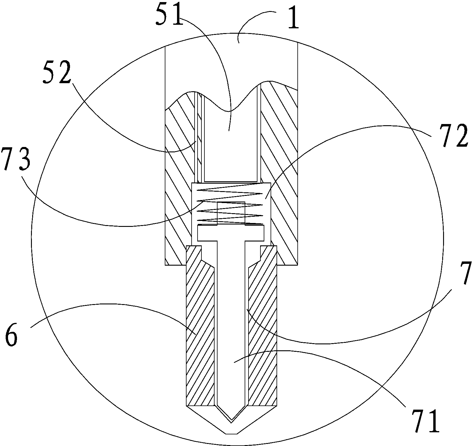 Diesel injector of integrated corona igniting device