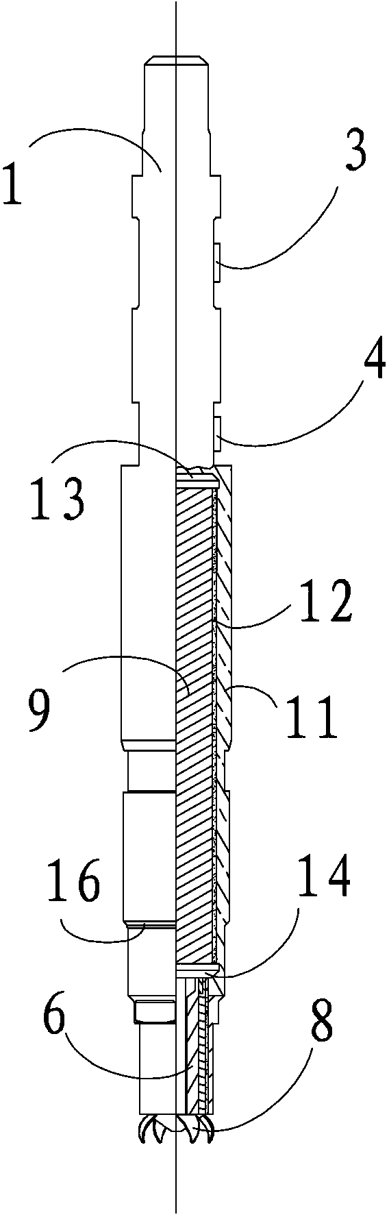 Diesel injector of integrated corona igniting device