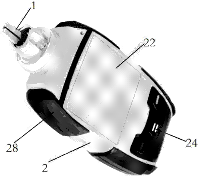 Intelligent key and control system thereof