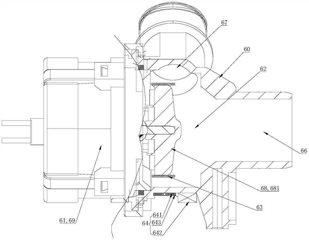 Heating circulating pump and washing machine