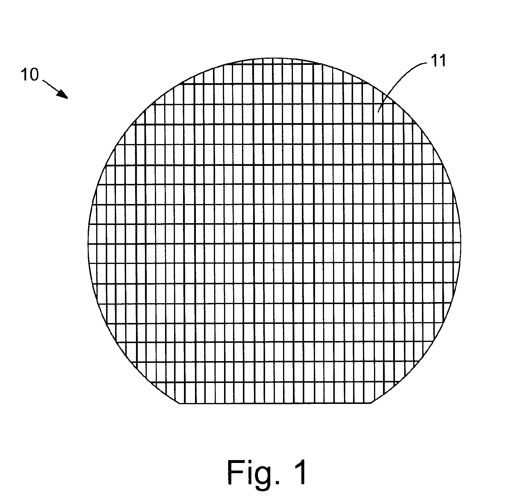 Program controlled dicing of a substrate using a pulsed laser beam