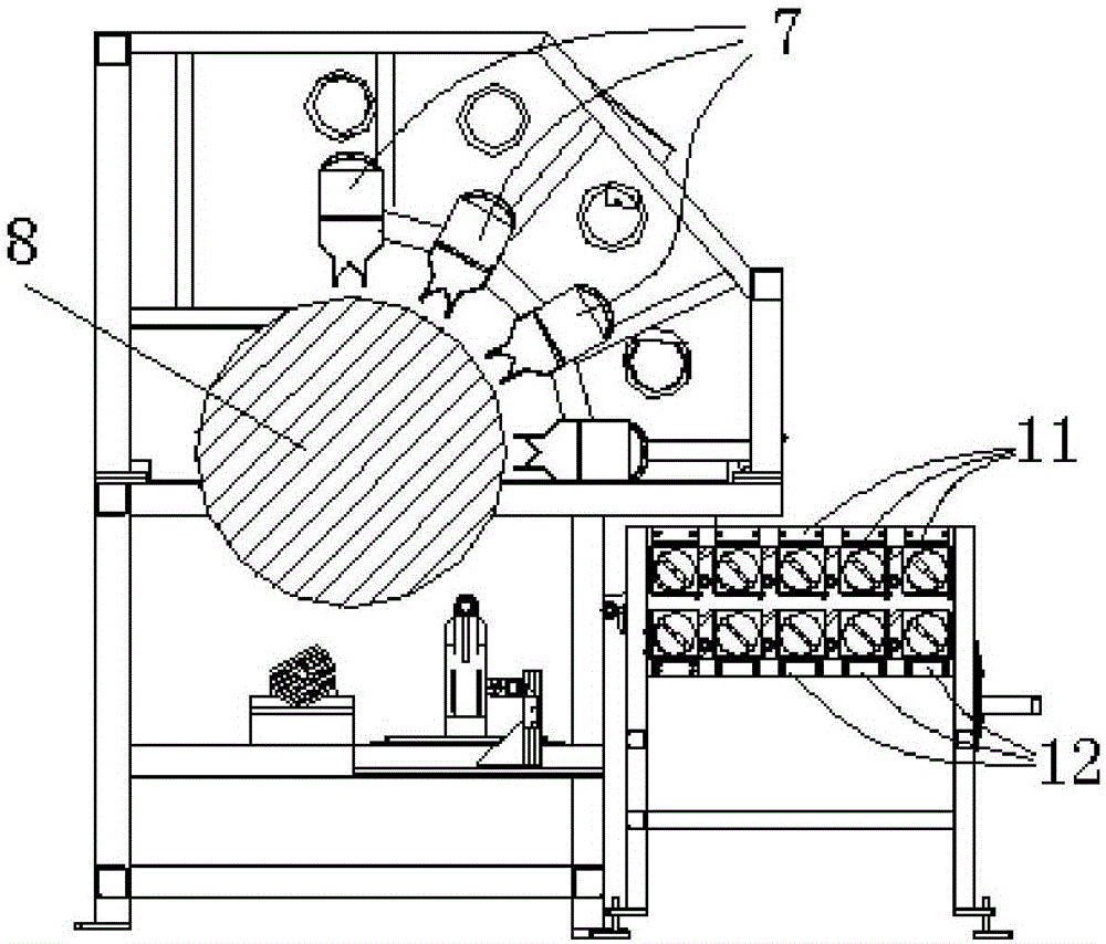 Cooling device of film-drawing machine