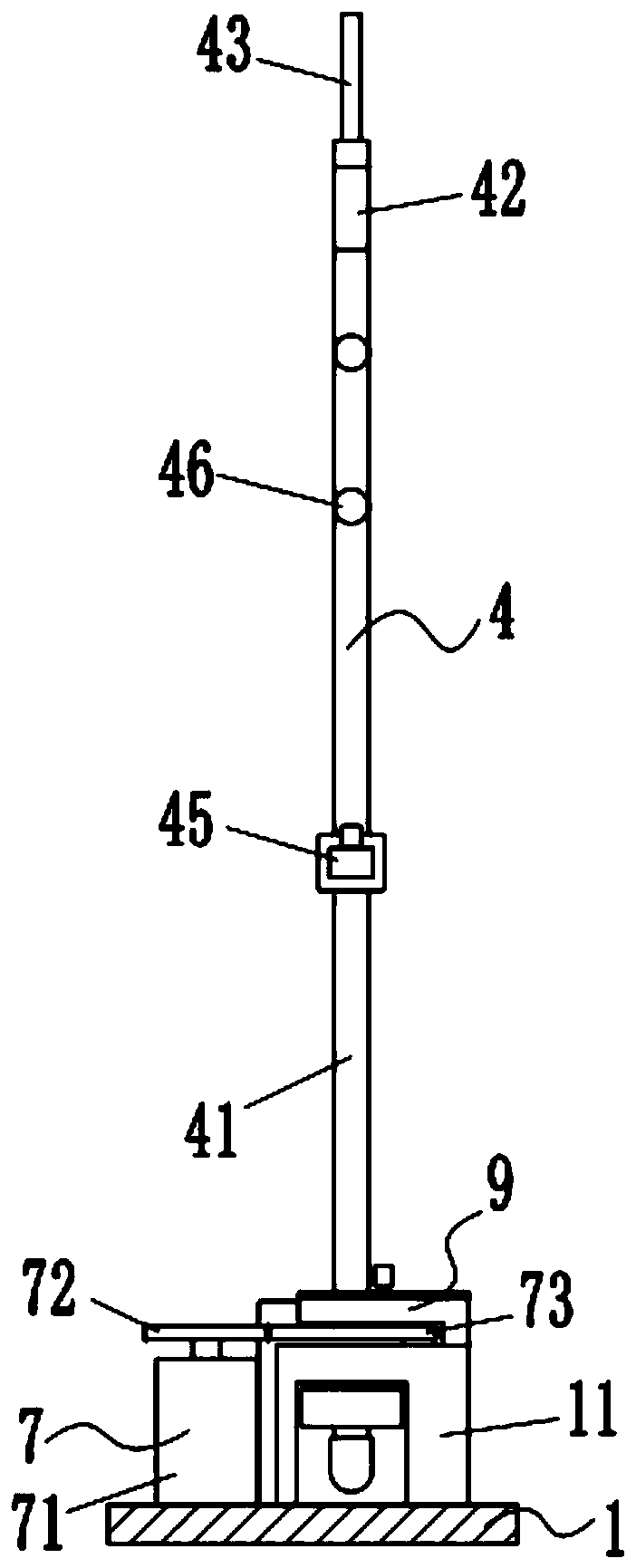 Clothes ironing device