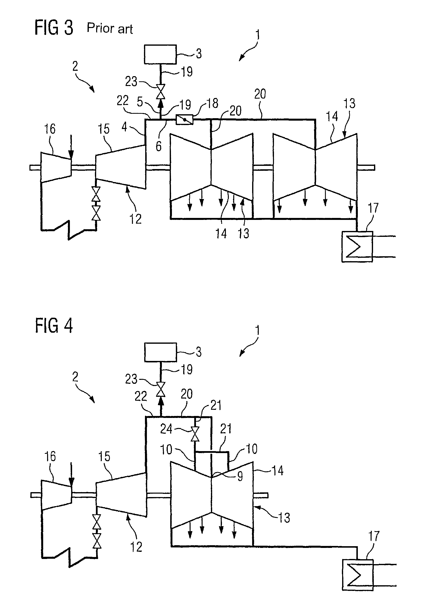 Method and device for operating a steam power station comprising a steam turbine and a process steam consumer