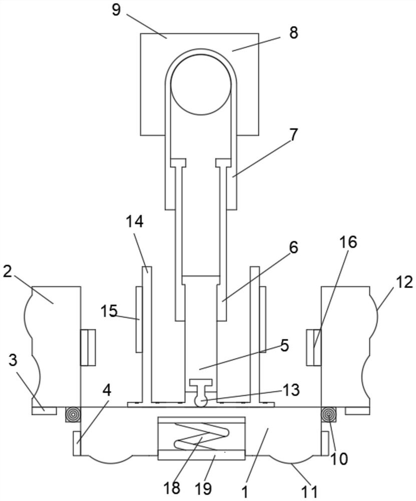 Engineering machinery supporting leg