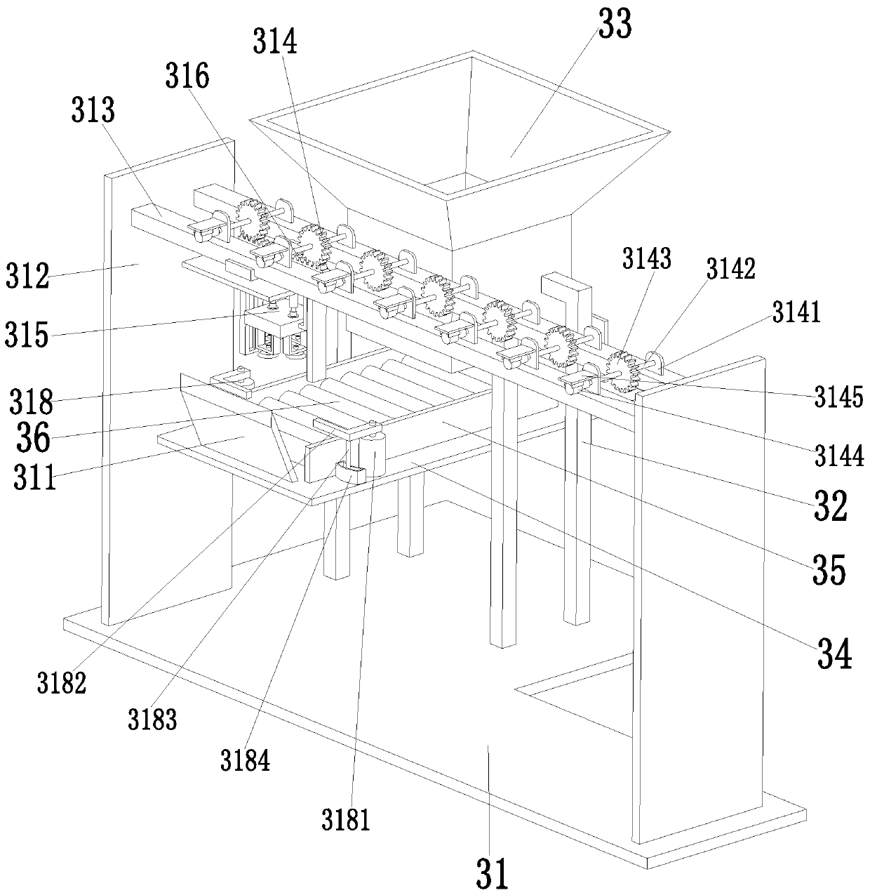 A smart meter automatic cleaning device