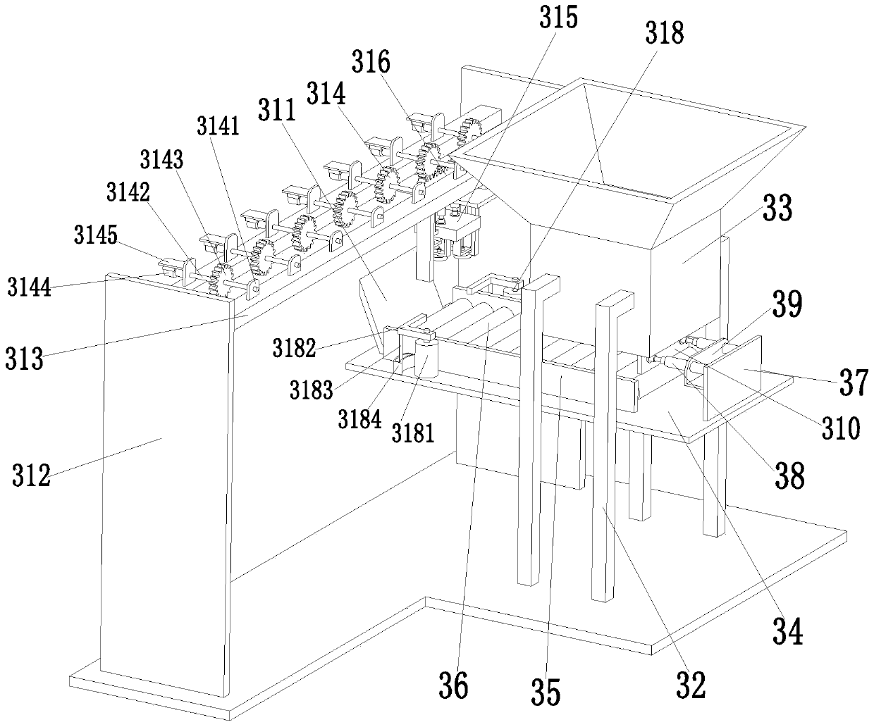 A smart meter automatic cleaning device