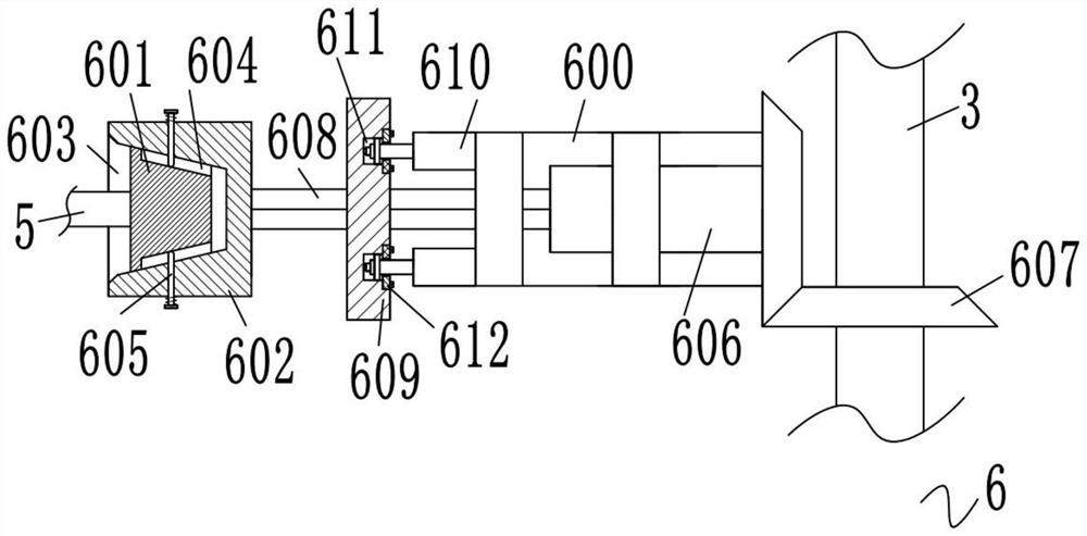 Livestock feed preparation mixing device with component proportioning mechanism and implementation method