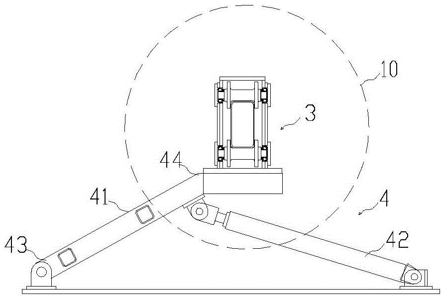 Side-moving spraying mechanism and spraying method for inner coating of anti-corrosion steel pipe