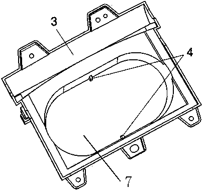 Central control box cup holder of car