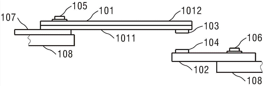 Contact structure and switch apparatus