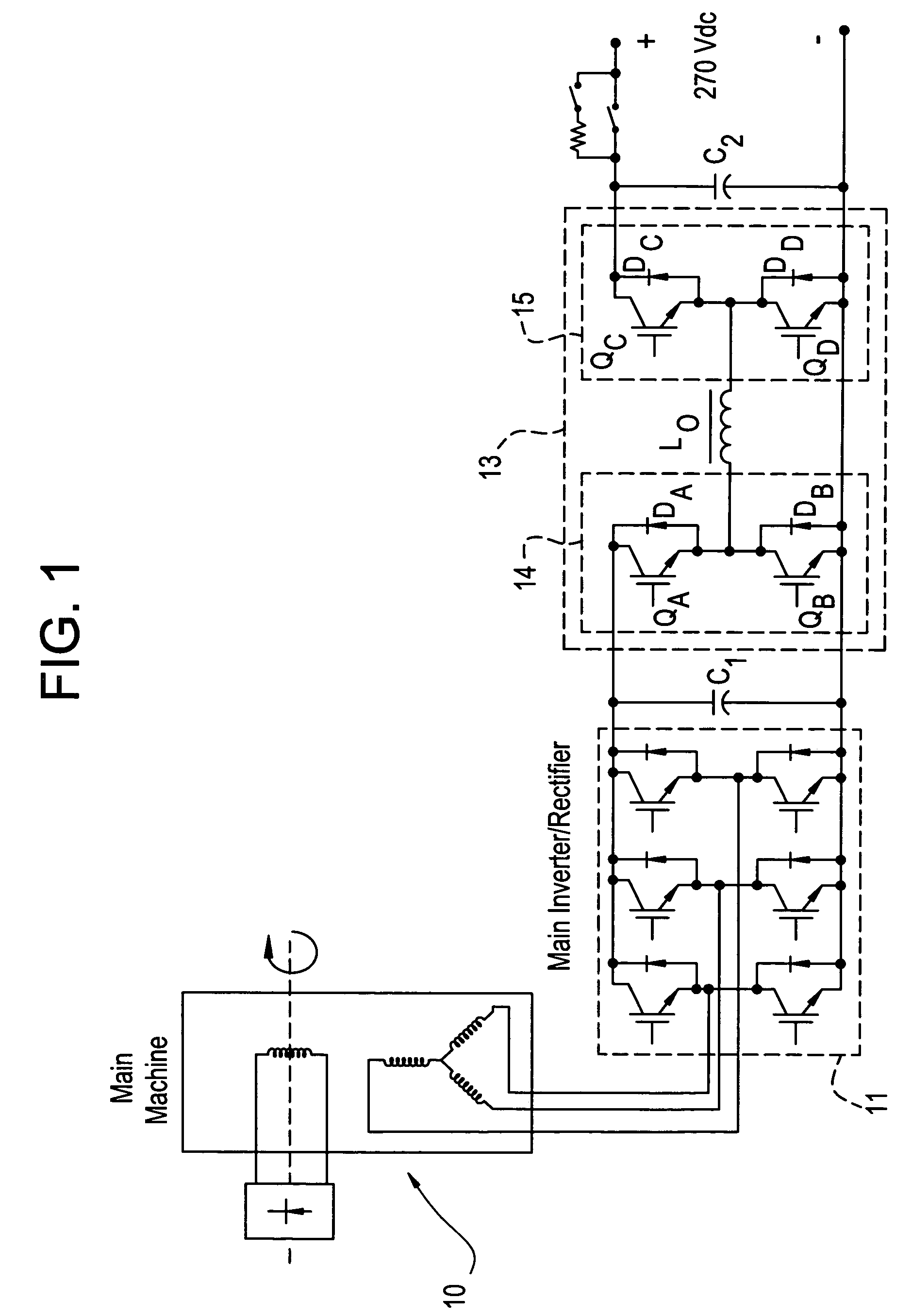 Electric starter generator system employing bidirectional buck-boost power converters, and methods therefor