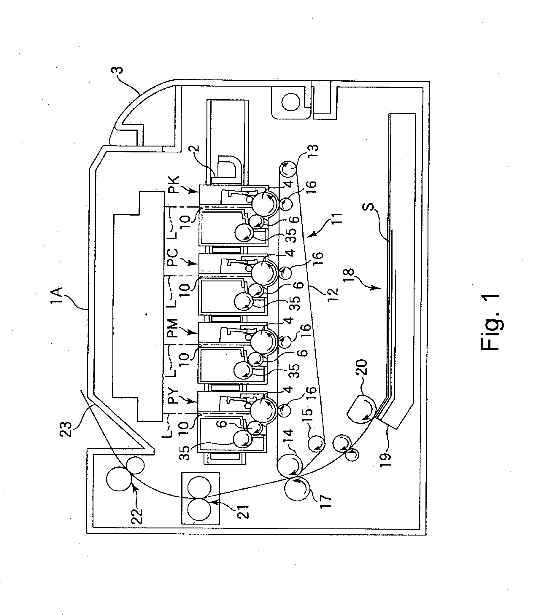 Developing device and process cartridge