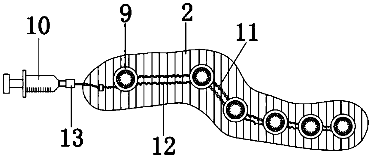 Novel electrocardiograph lead structure