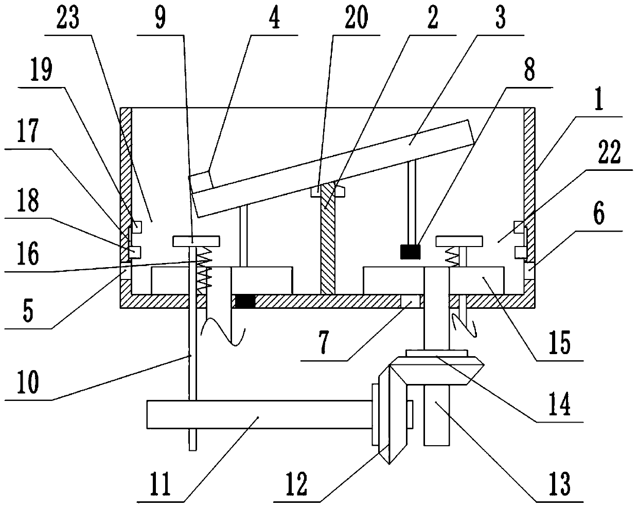 Cooling tower for automobile circulating water