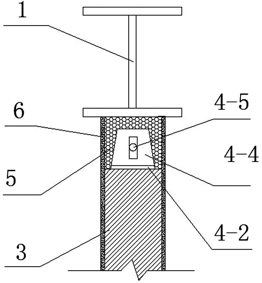 Prefabricated steel frame infill wall system with resettable rigid connection and its construction method