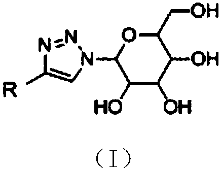 Application of saccharide coupled-1, 2, 3-triazole substituted polycyclic aromatic hydrocarbon derivative in preparation of anti-cancer drug