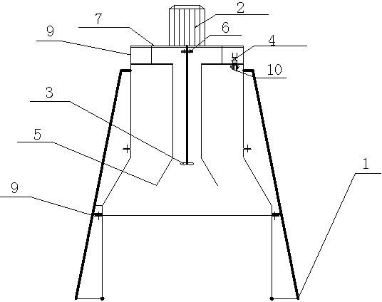 Combined oil removing device