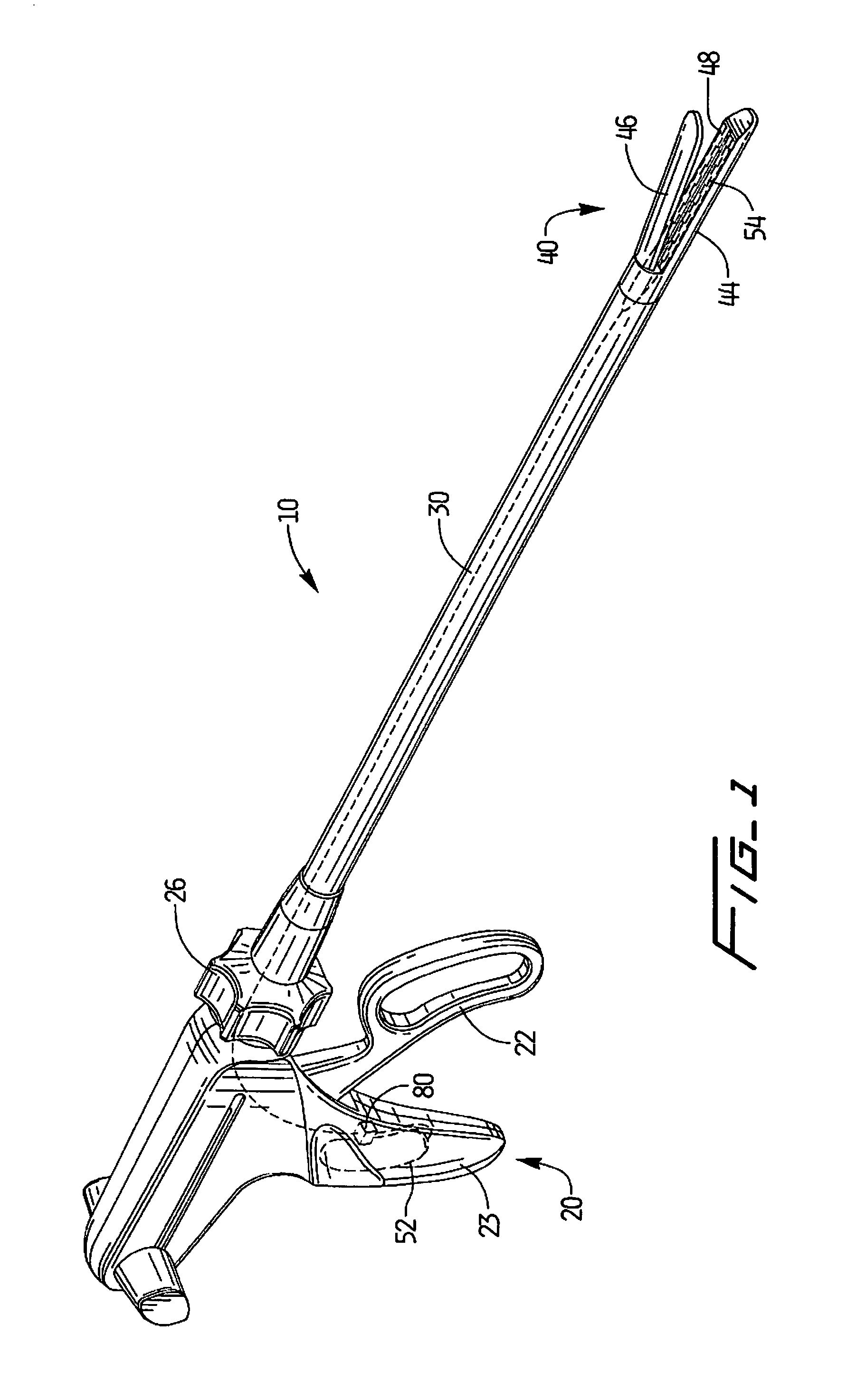 Surgical stapler with tactile feedback system