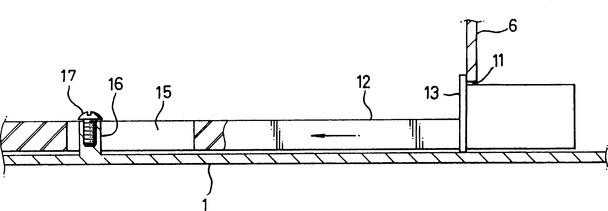 Ventilating device of window type air conditioner