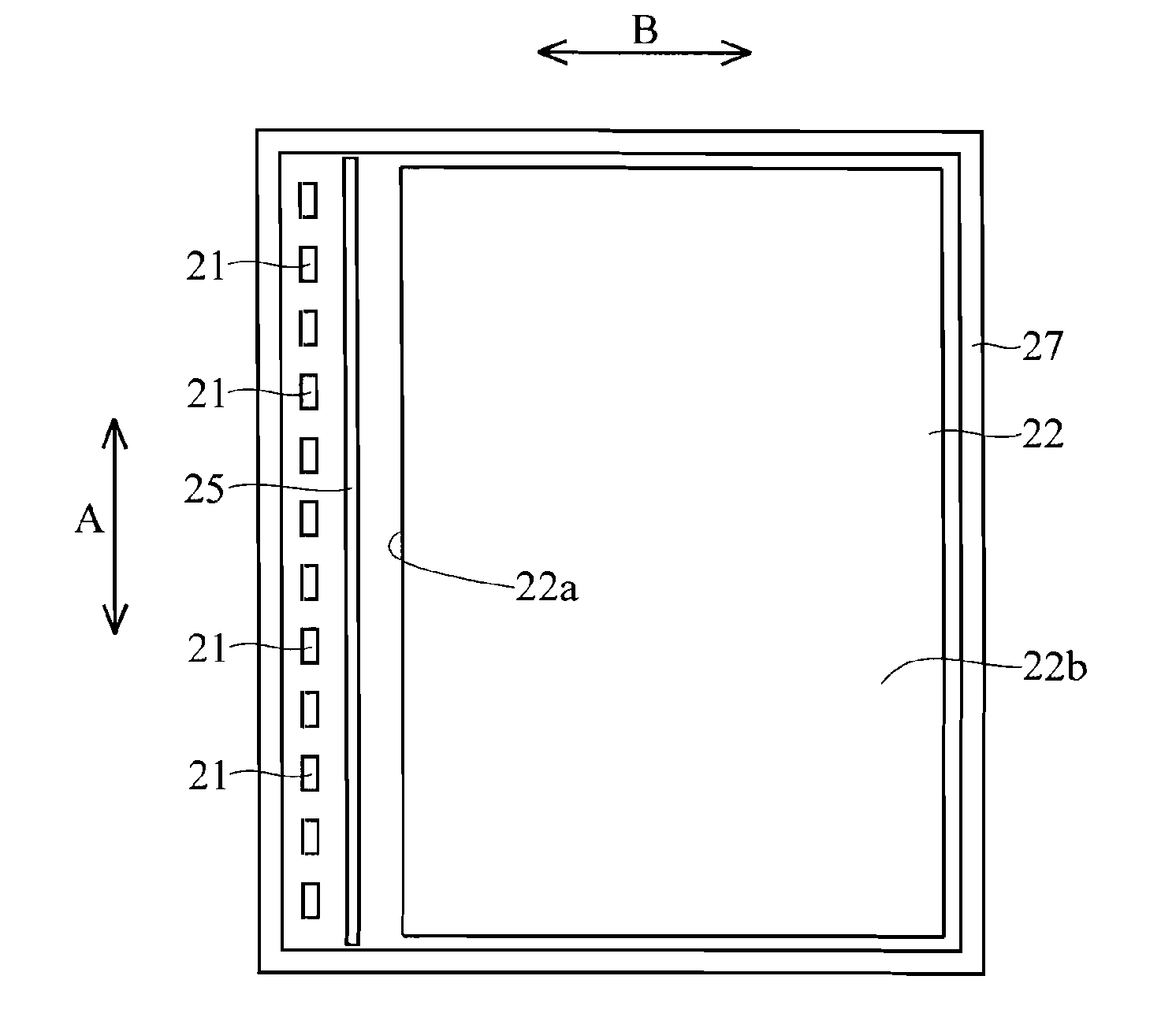 Backlight device, display device and television receiver