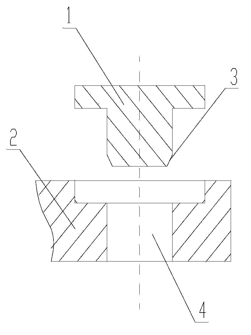 Novel integrated type connector press-fix structure