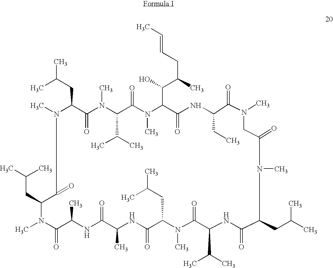 Methods for the therapeutic use of cyclosporine components