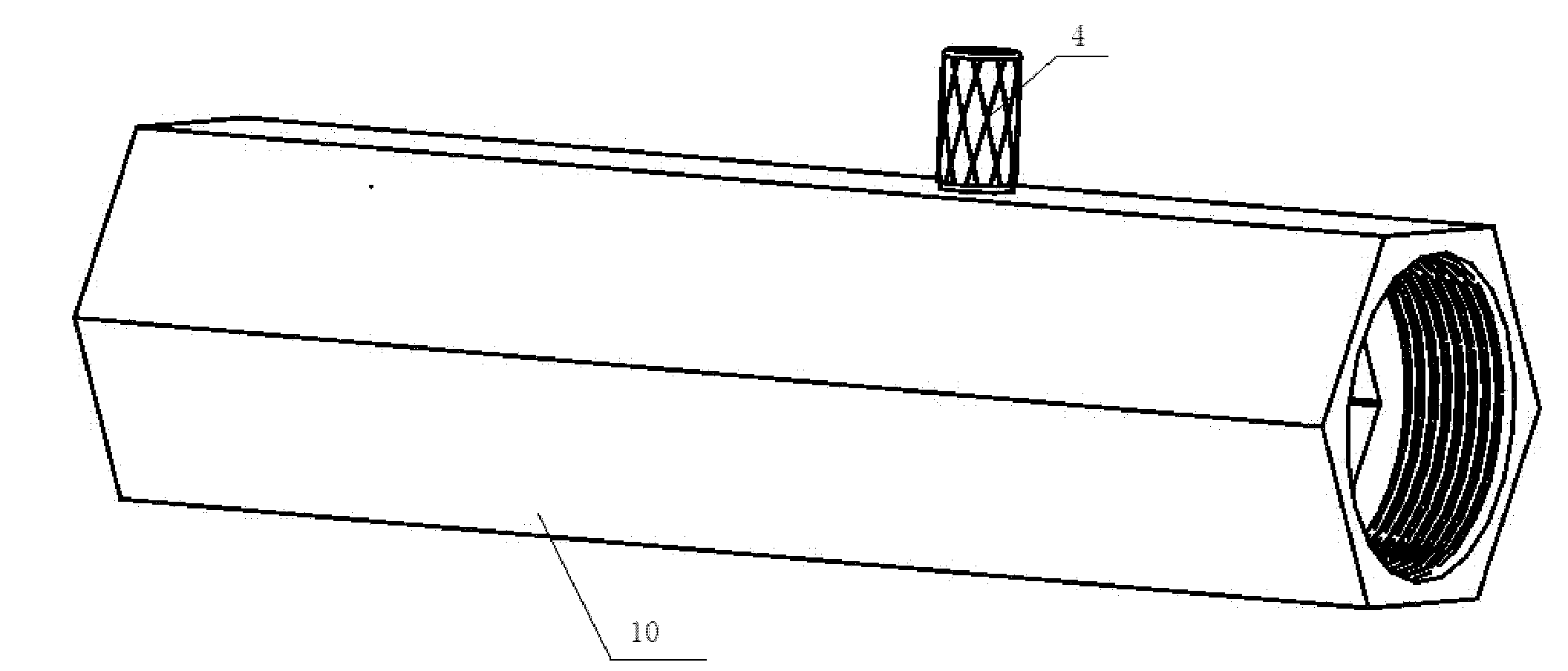 Pressure overload transfer device and method for transferring overloaded pressure