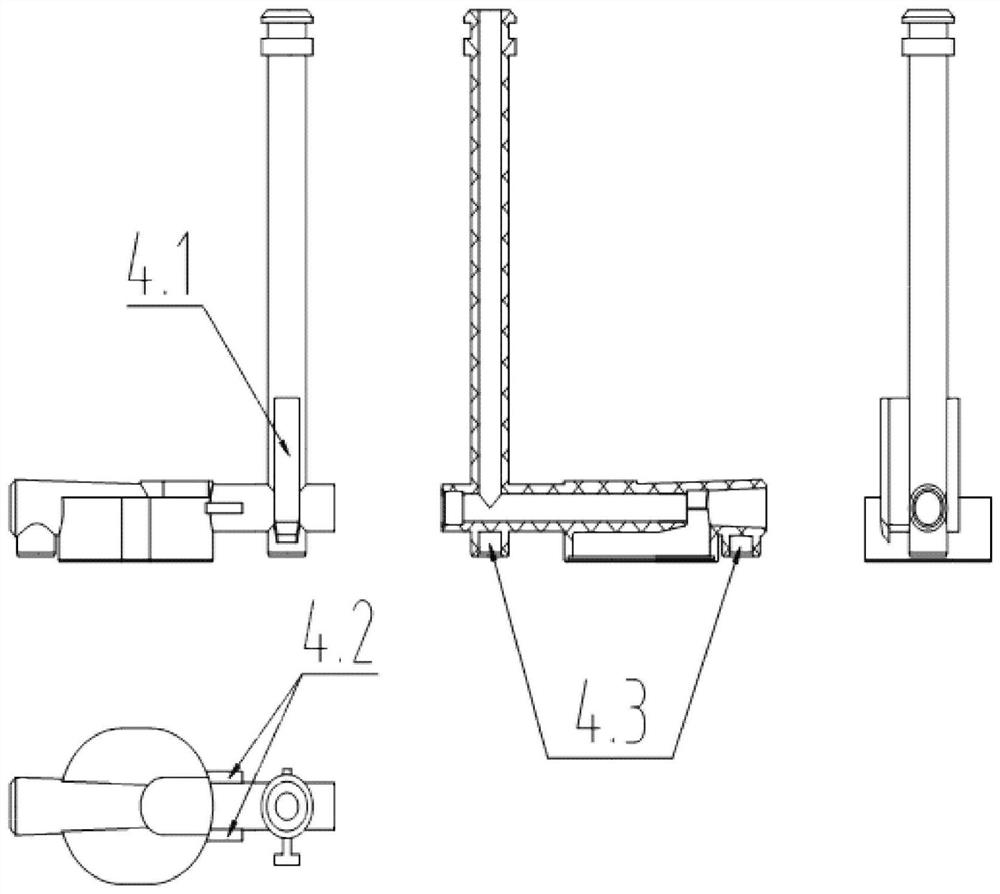 Novel oil return structure of fuel pump assembly