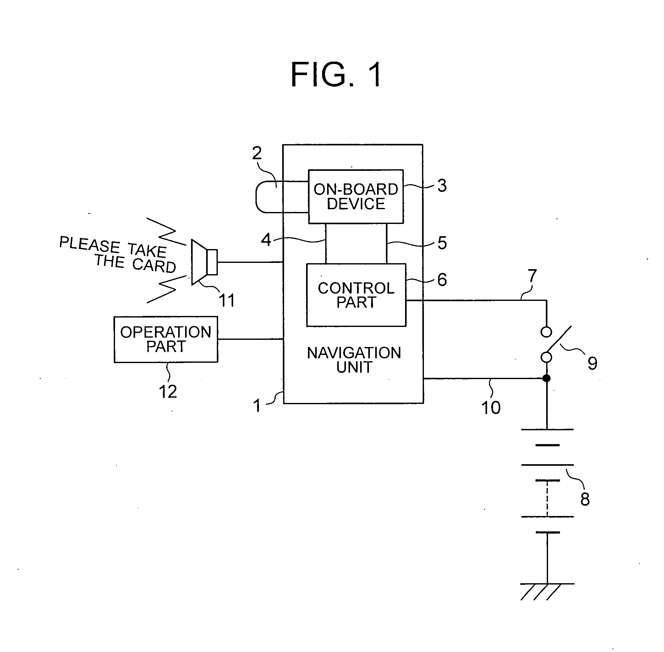 System for warning against forgetting to pull out information recording medium