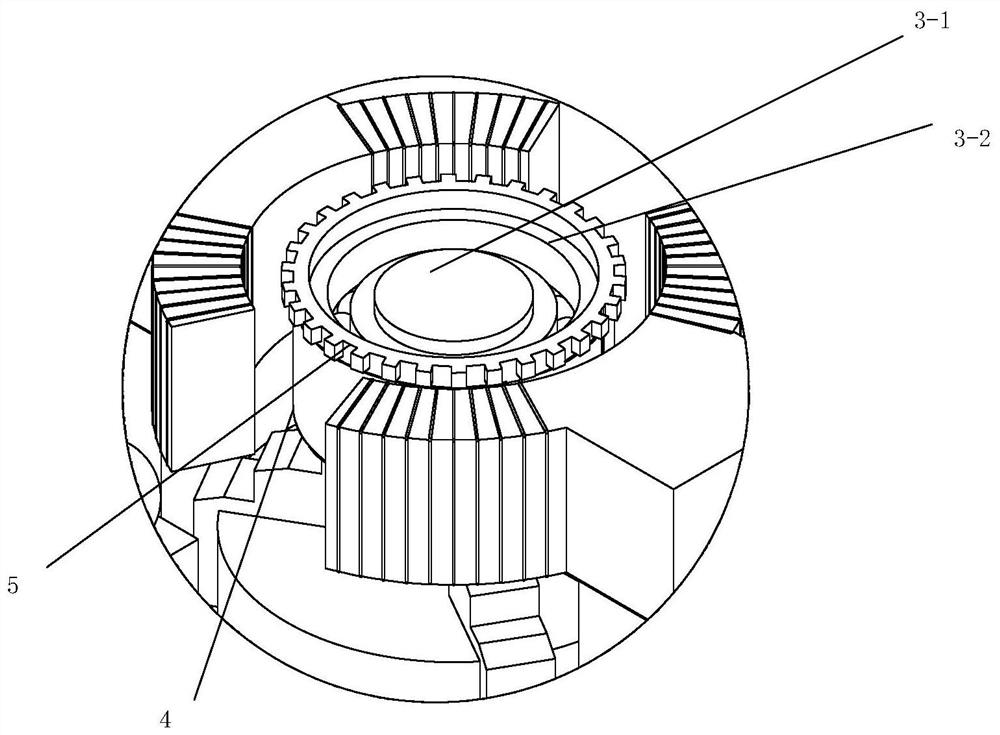 Electromagnetic drive device for measuring rolling bearing friction torque and its measuring method