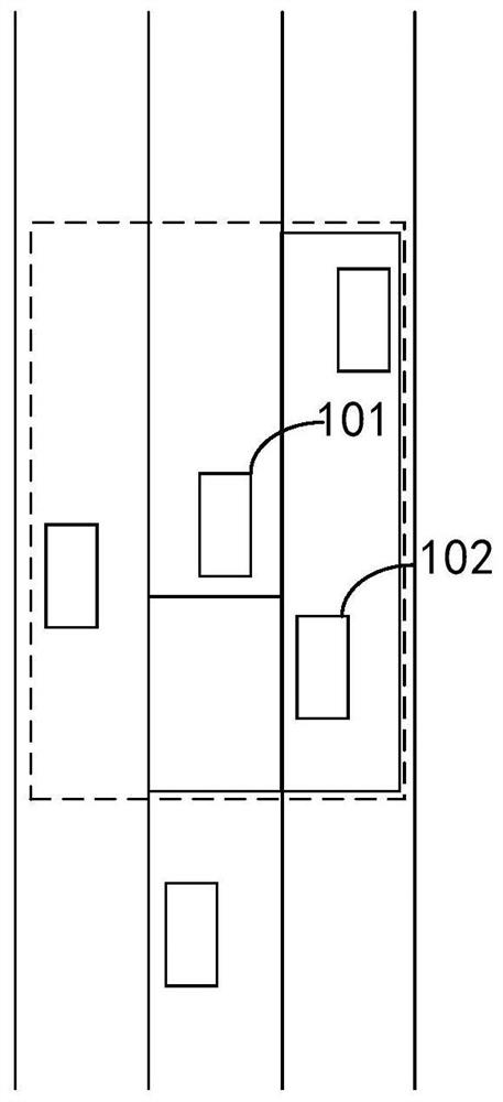 A method, device and equipment for realizing auxiliary lane change