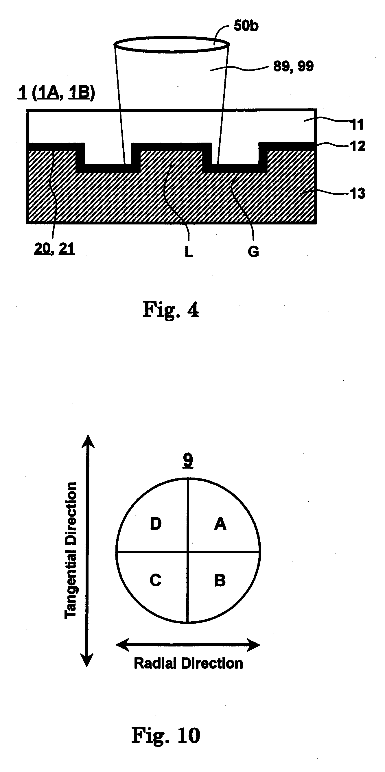 Reproducing system and corresponding information recording medium having wobbled land portions