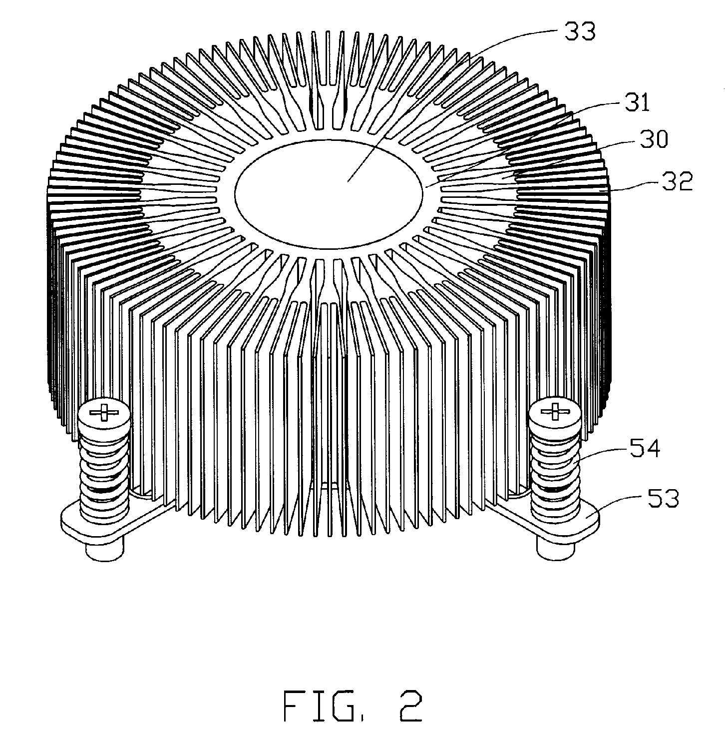 Heat dissipation device having phase-changeable medium therein