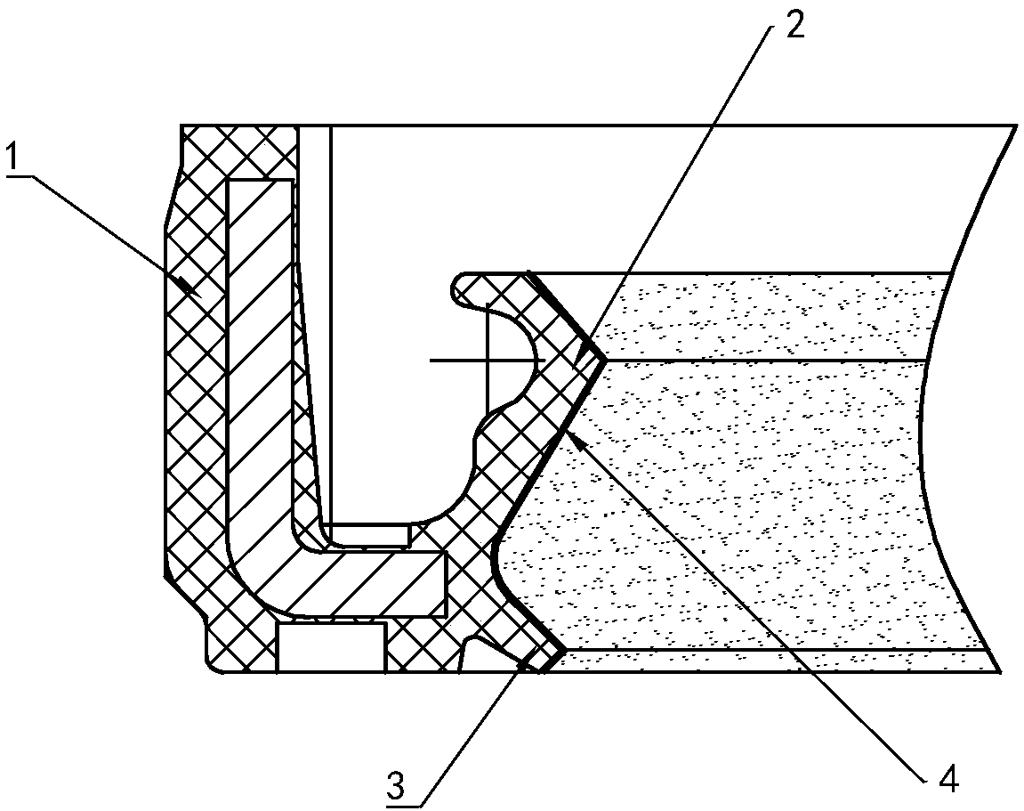 Oil seal coating agent, spraying method thereof and oil seal prepared therefrom