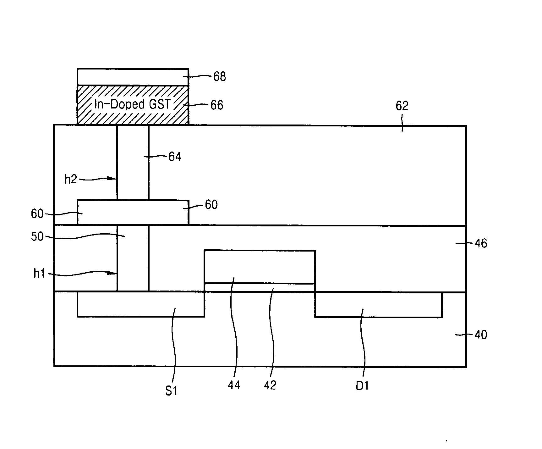 Storage nodes, phase change memories including a doped phase change layer, and methods of operating and fabricating the same