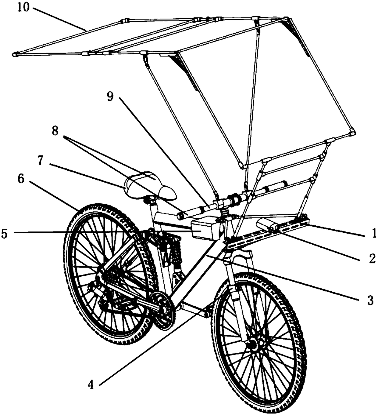 A multifunctional modular bicycle