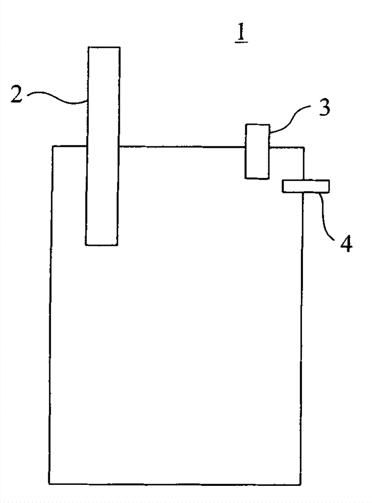 Limit-quantity charging device and low-temperature vessel comprising same